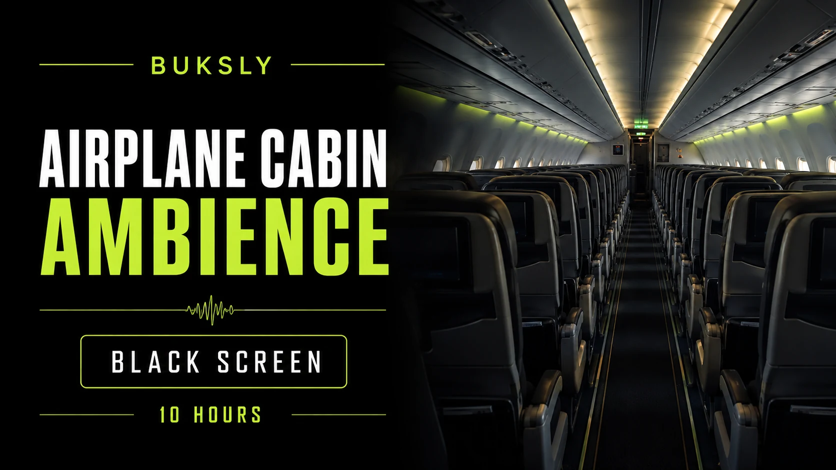 Airplane Cabin Ambience ambient cover for relaxation