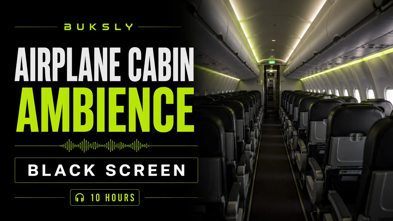 Airplane Cabin Ambience ambient cover for sound masking