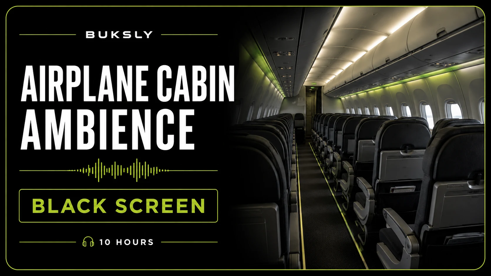 Airplane Cabin Ambience ambient cover for work