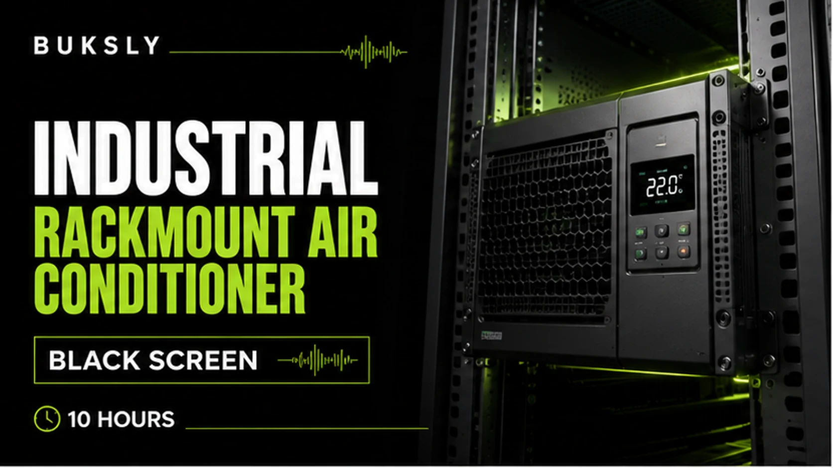 Industrial Rackmount Air Conditioner ambient cover for concentration