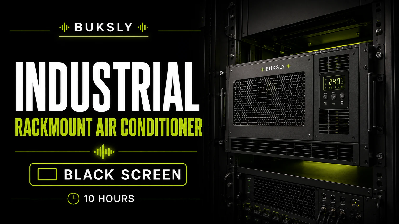 Industrial Rackmount Air Conditioner ambient cover for reading