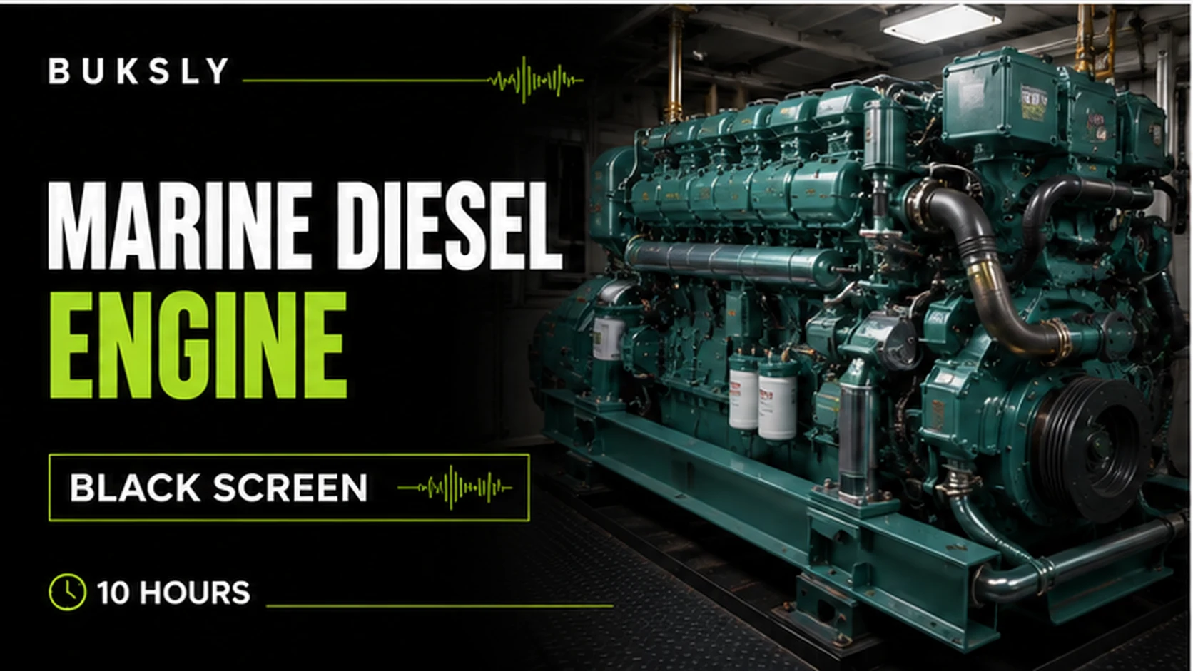 Marine Diesel Engine ambient cover for concentration