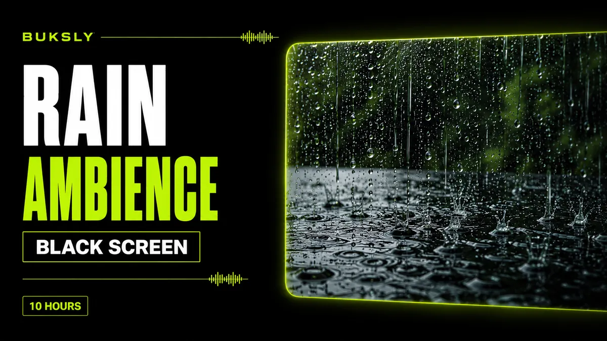 Rain Ambience ambient cover for sleep
