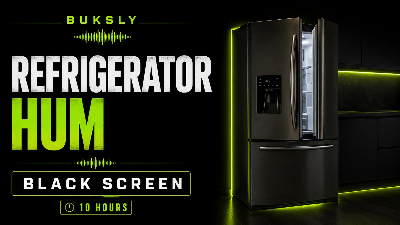 Refrigerator Hum ambient cover for reading