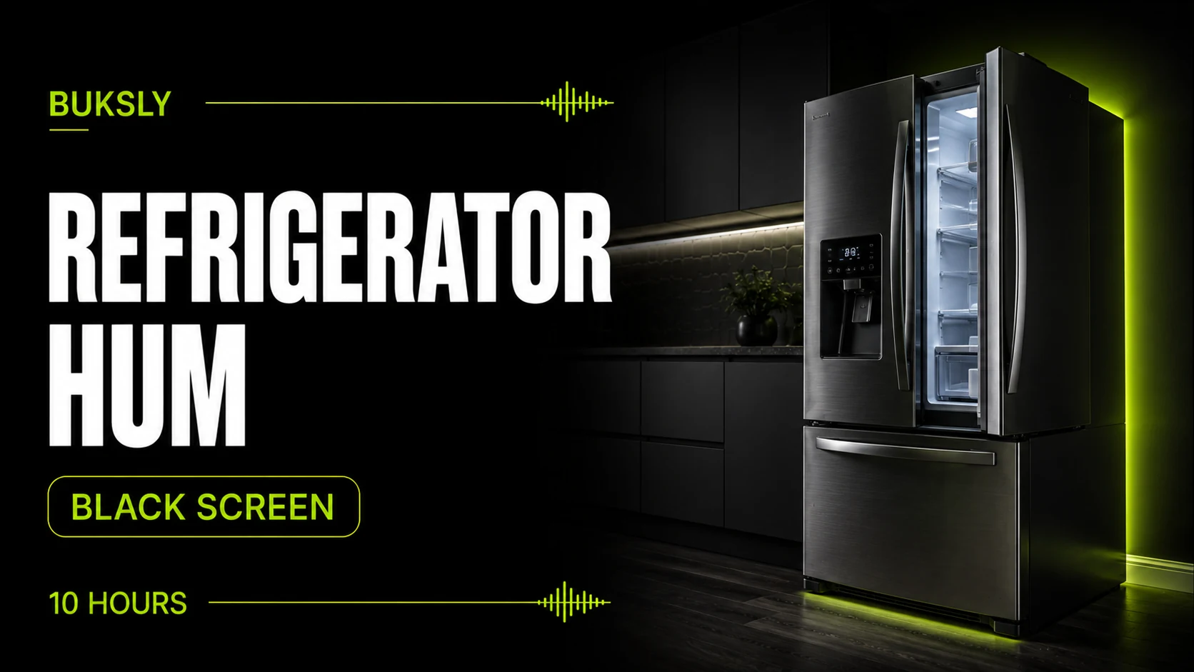 Refrigerator Hum ambient cover for studying