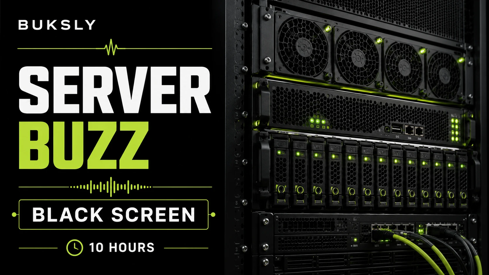 Server Buzz ambient cover for meditation