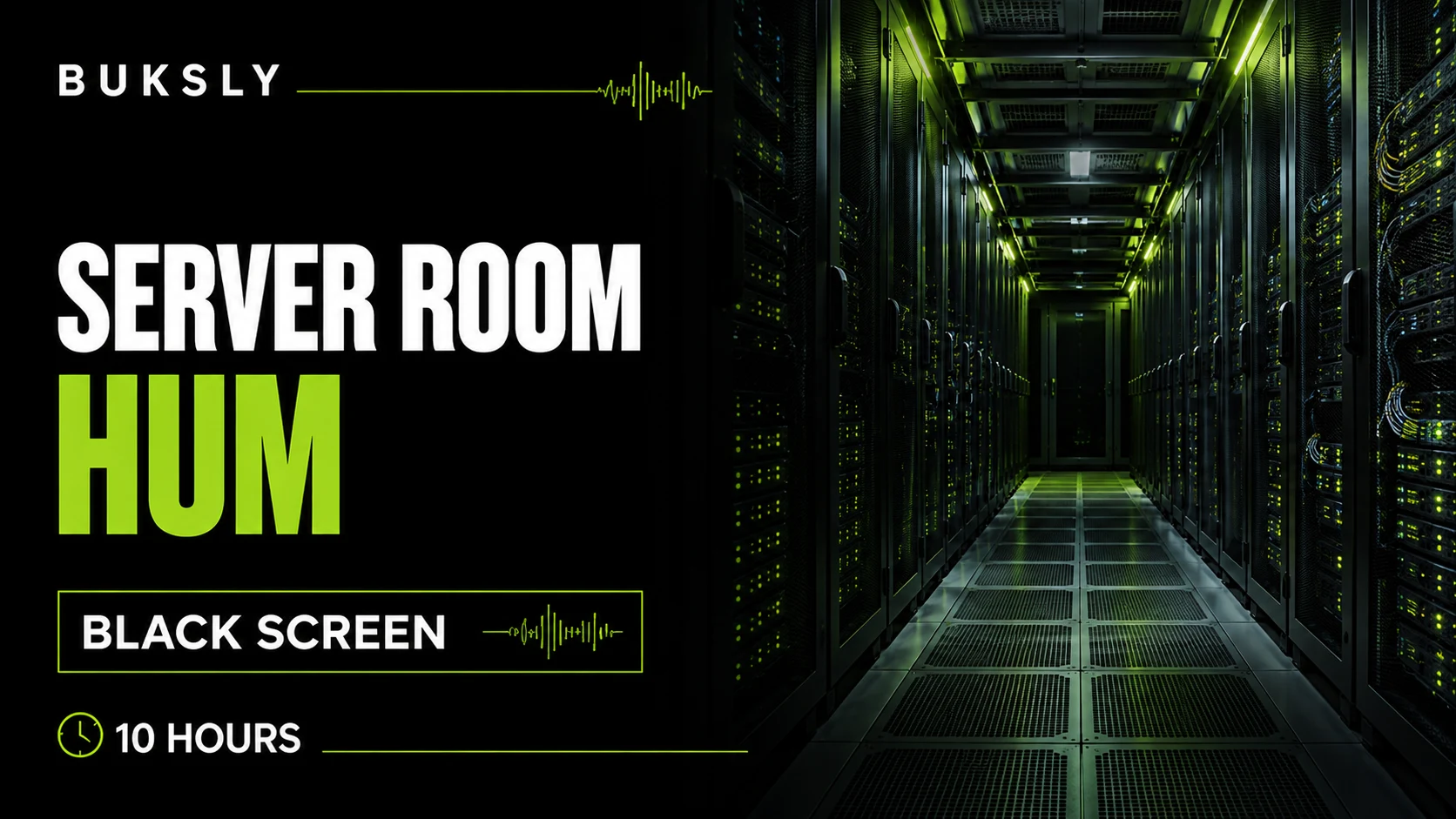 Server Room Hum ambient cover for concentration