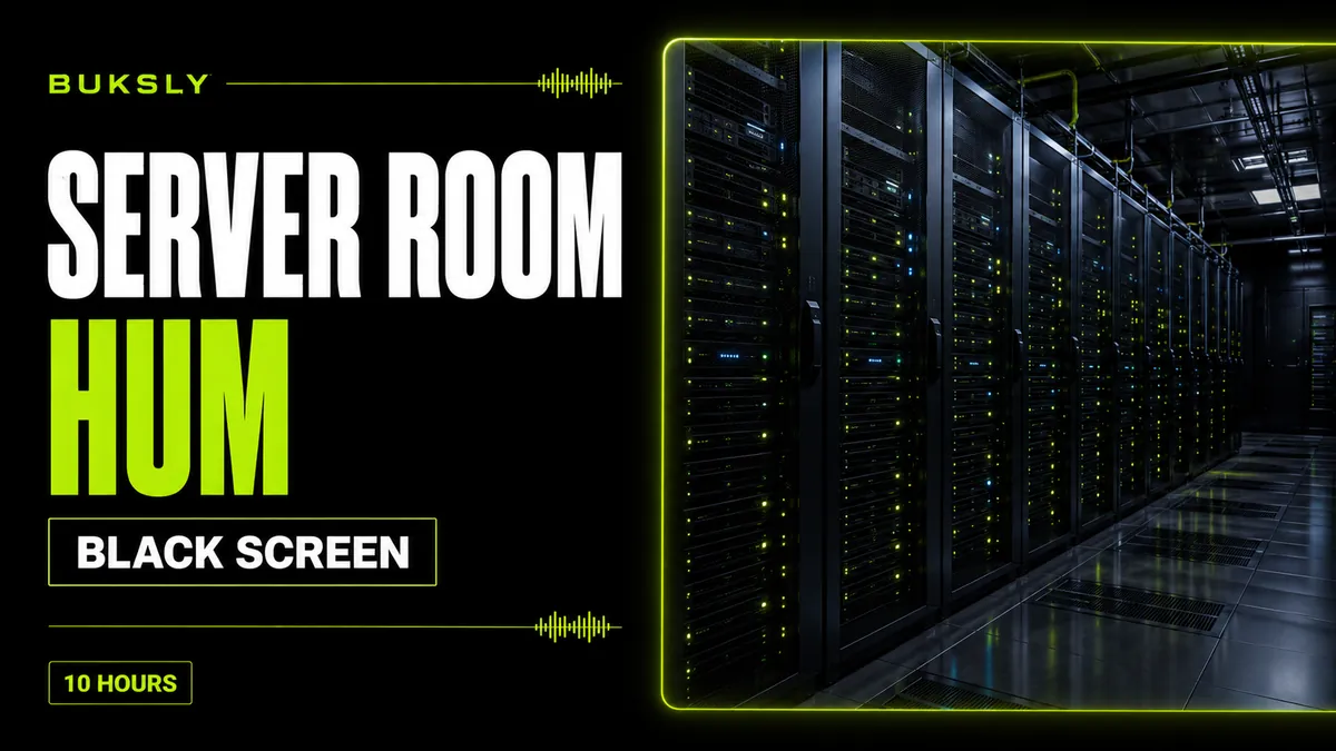 Server Room Hum ambient cover for sleep