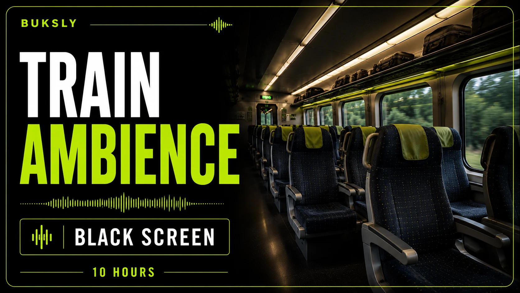 Train Ambience ambient cover for focus