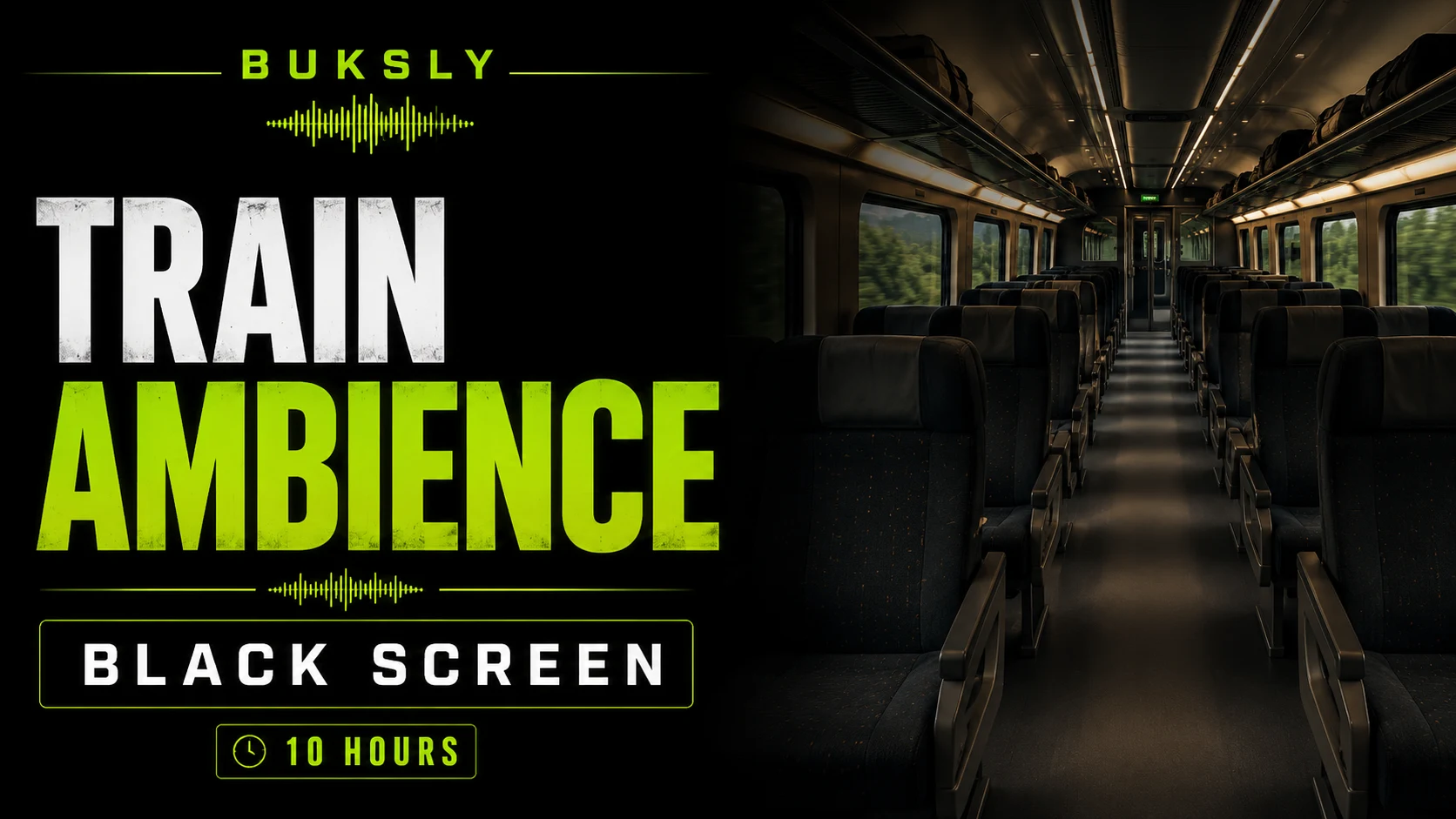 Train Ambience ambient cover for reading