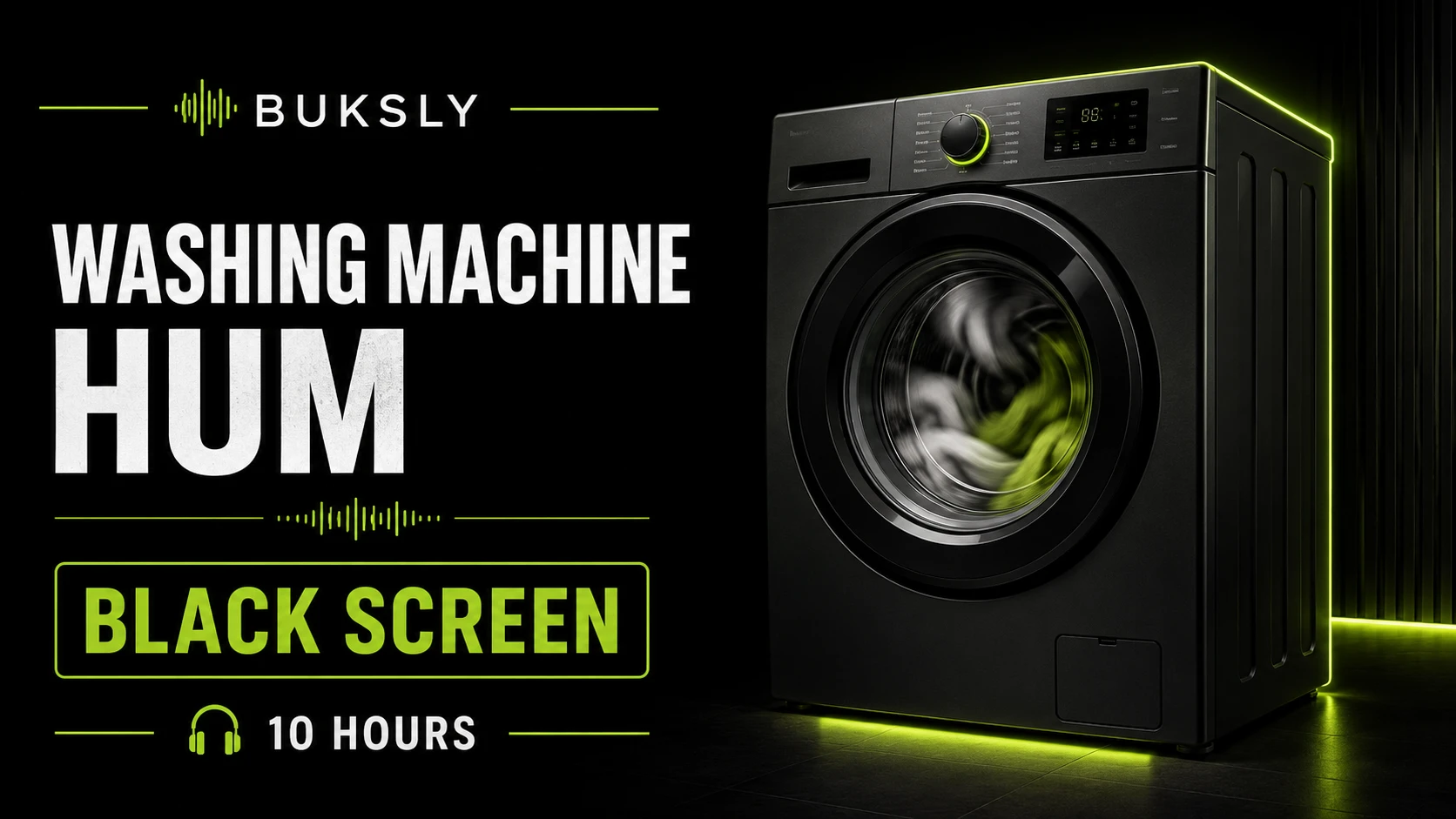 Washing Machine Hum ambient cover for meditation