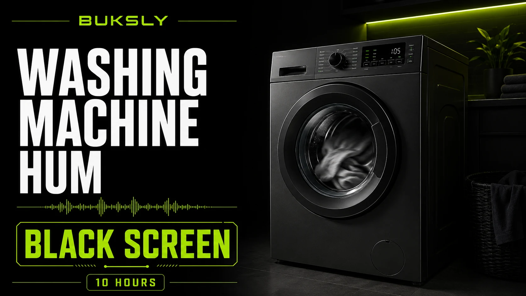 Washing Machine Hum ambient cover for work